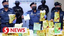 Customs foils attempt to smuggle 184kg of drugs at KLIA