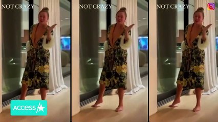 Chrissy Teigen Freaks Out Saving Hamster Stuck In Wall