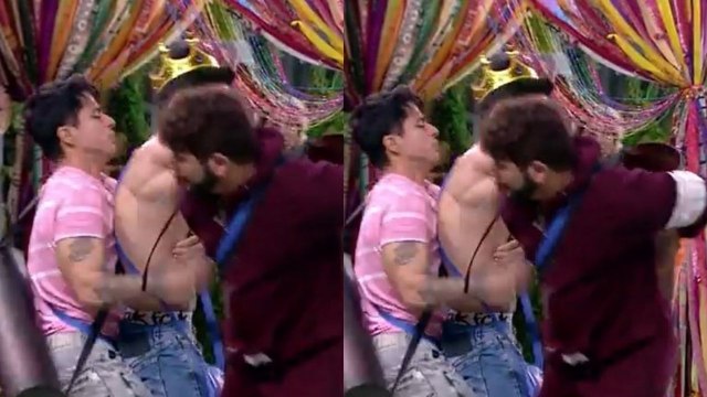 Bigg Boss OTT: Pratik Sehajpal के बाद Zeeshan Khan ने Nishant Bhat को मारा! | FilmiBeat