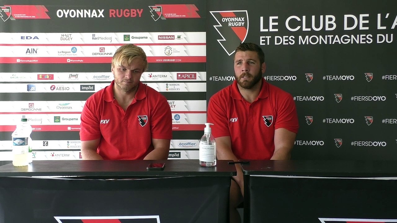 conference de presse GRENOBLE - OYONNAX