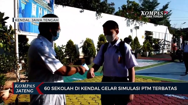 60 Sekolah di Kendal Gelar Simulasi PTM Terbatas