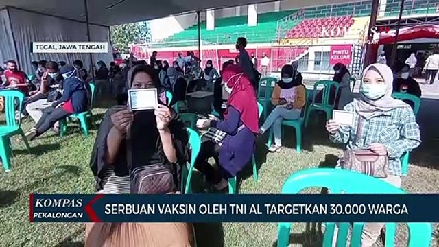Serbuan Vaksin oleh TNI AL Targetkan 30.000 Warga