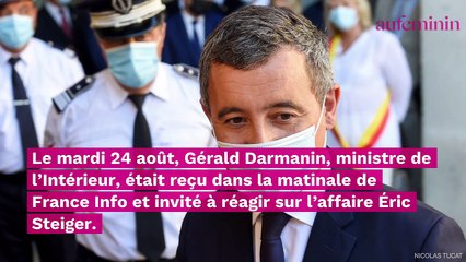 Gendarme condamné pour violences conjugales : Gérald Darmanin ment en direct