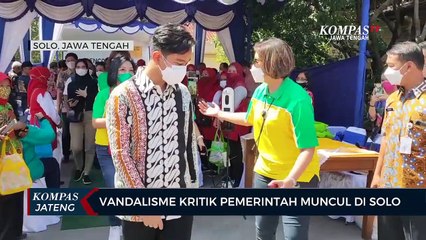 Vandalisme Kritik Pemerintah Muncul di Solo