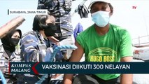 TNI AL Lantamal V Gelar Vaksinasi Pada Nelayan