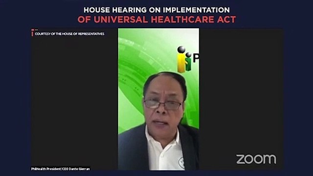 PhilHealth chief Gierran on criticisms: 'Bugbog na kami'