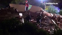 Encontrado el cuerpo sin vida de un joven entre los escombros del edificio derrumbado en Peñíscola