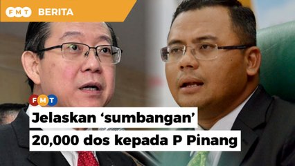 Guan Eng minta MB Selangor jelaskan ‘sumbangan’ 20,000 dos kepada P Pinang