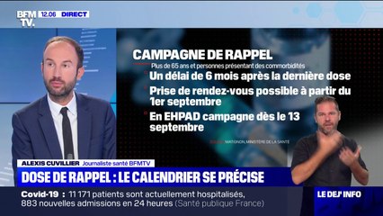 Troisième dose: la campagne de rappel démarrera le 13 septembre dans les Ehpad