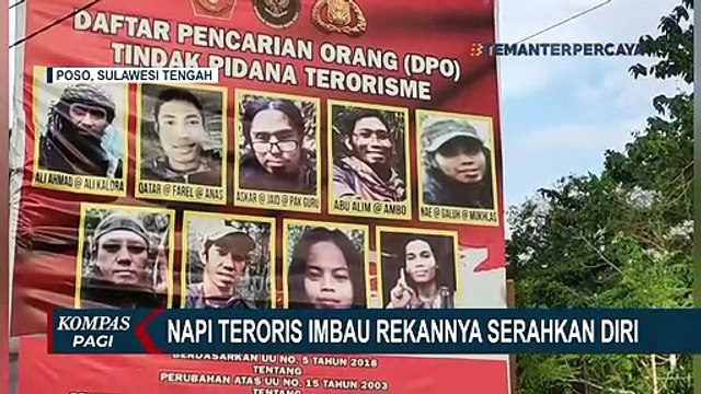 Narapidana Terorisme Imbau 6 Rekannya di Kelompok MIT Poso untuk Menyerahkan Diri