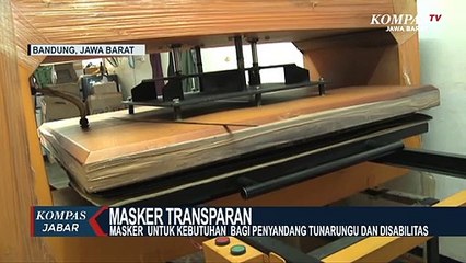 Masker Transparan Untuk Tunarungu Dan Disabilitas