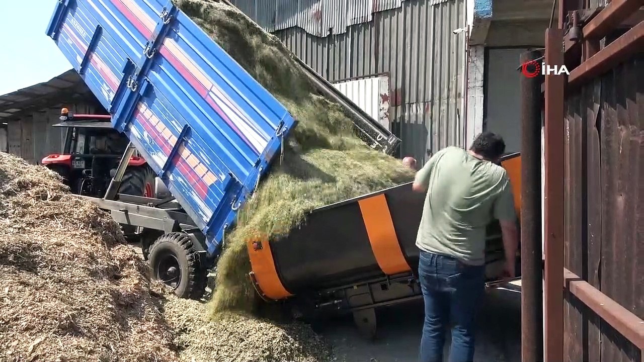Bafra'ya kombine silaj ve küspe paketleme makinesi