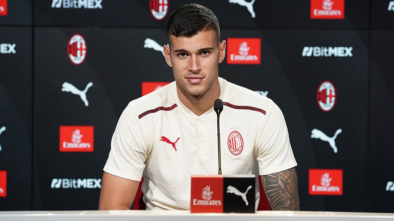 Pietro Pellegri: the presentation press conference