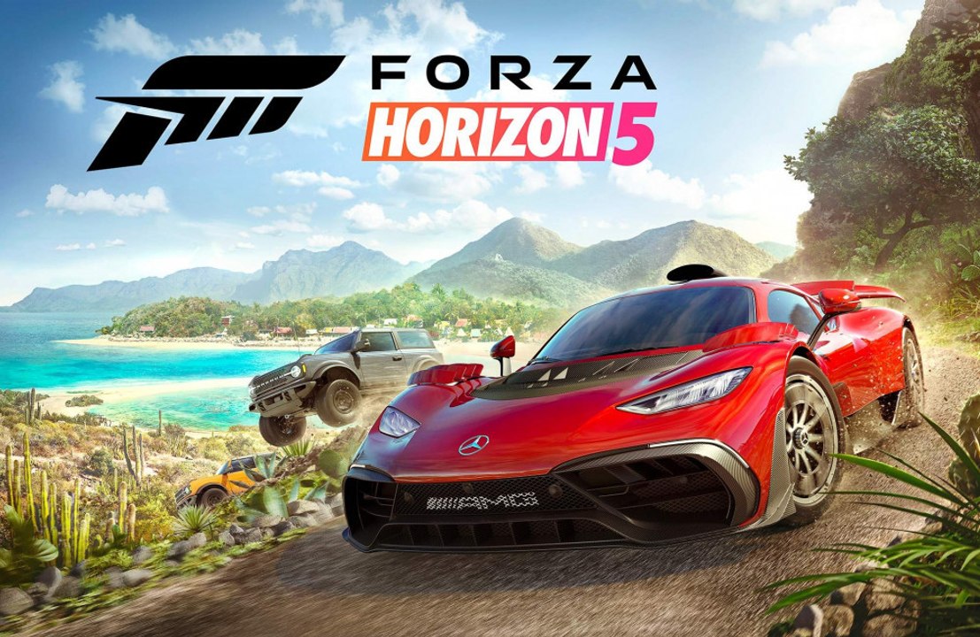 Forza Horizon 5 shows cover cars and special controller