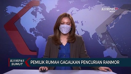 Pemilik Rumah Gagalkan Pencurian Sepeda Motor