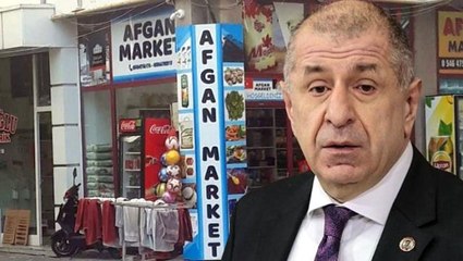 Ümit Özdağ'ın iş yerini paylaşıp hedef gösterdiği Afgan, dükkanının ismini değiştirdi