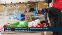 Positif Covid 19, 79 siswa di Kepulauan Bangka Belitung dikarantina di Asrama Khusus