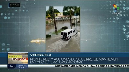 Venezuela reporta múltiples afectaciones por precipitaciones