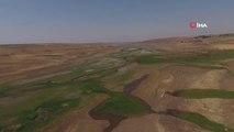 Hacıhıdır Barajı'nda su seviyesi son 32 yılın en düşük seviyesinde