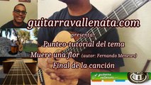 Muere una flor - punteo del final (elemental) - Binomio de Oro