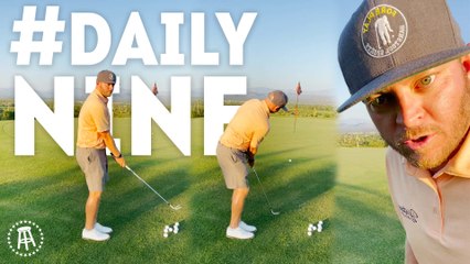 Working On Simple Chips Around The Green