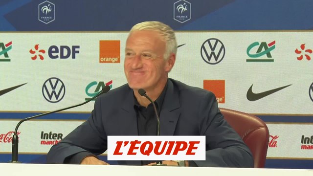Deschamps : «Il y a encore de belles choses à faire avec ce groupe» - Foot - Bleus