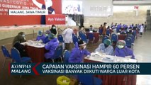 Capaian Vaksinasi di Kota Malang Hampir 60 Persen, Wali Kota: Jumlah Tersebut Termasuk Pendatang