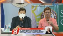 Sec. Roque, sinabing tiyak na ang pagtakbo bilang VP ni Pres. Duterte; Tingin daw ng Pangulo, hindi tatakbo si Davao City Mayor Sara Duterte | 24 Oras
