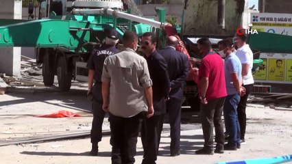 Konya’da beton dökülürken kalıp çöktü: 3 yaralı