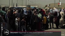 Afghanistan : au cœur d'un vol d'évacuation depuis l'aéroport de Kaboul