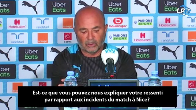 OM : l'avis tranché de Sampaoli sur les incidents à Nice