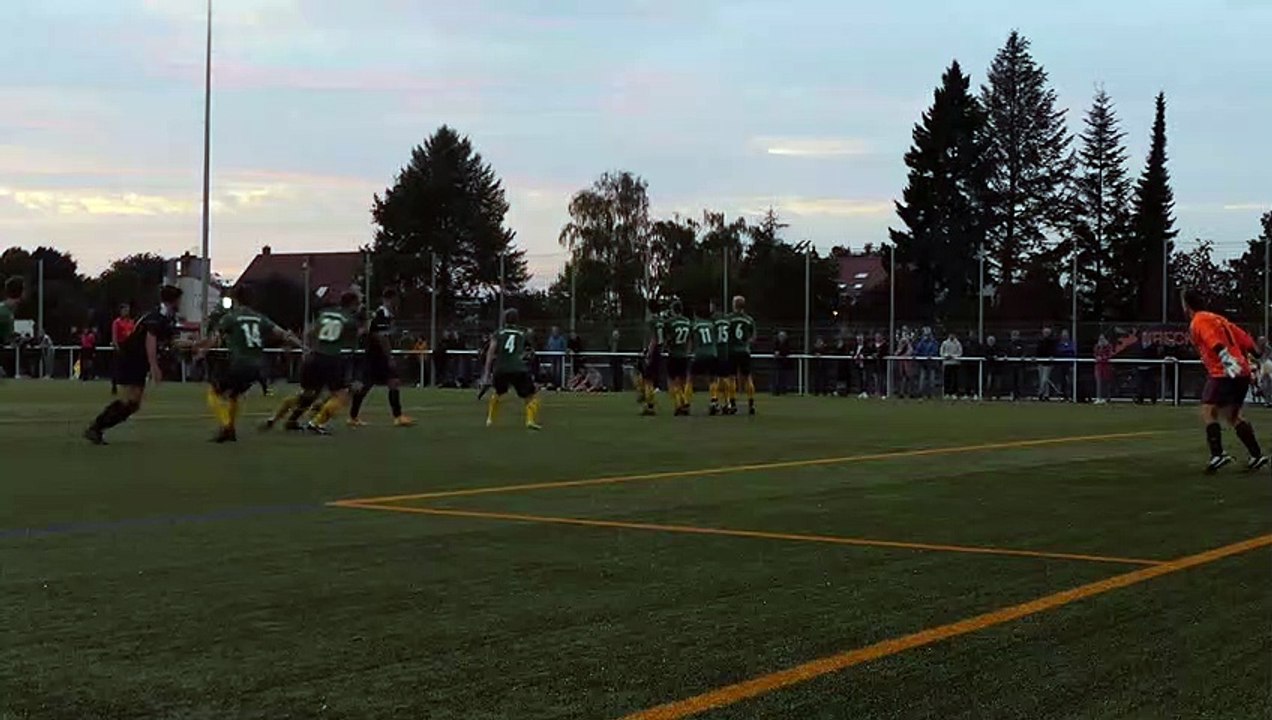 Das 3:2 für Göttingen 05 durch Zeidan Turgay in Geismar