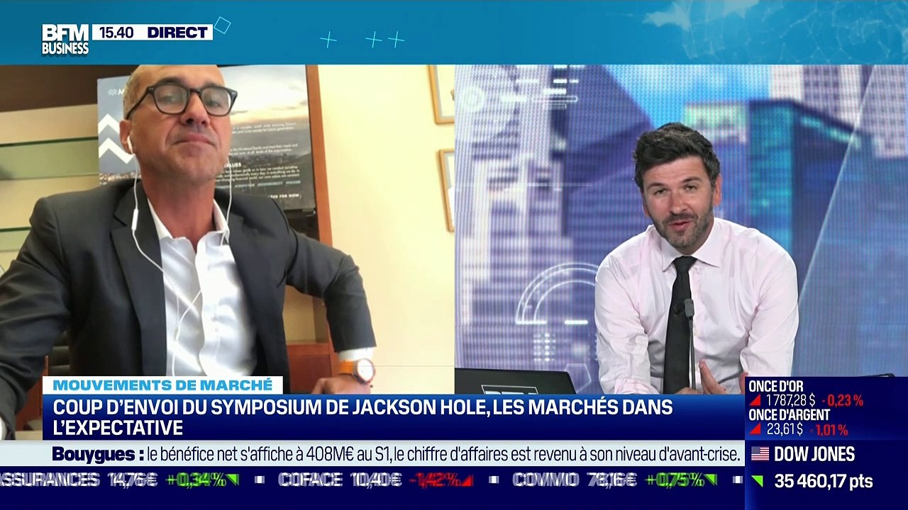 Yann Azuelos (Mirabaud Group) : Coup d'envoi du symposium de Jackson Hole, les marchés dans l'expectative - 26/08