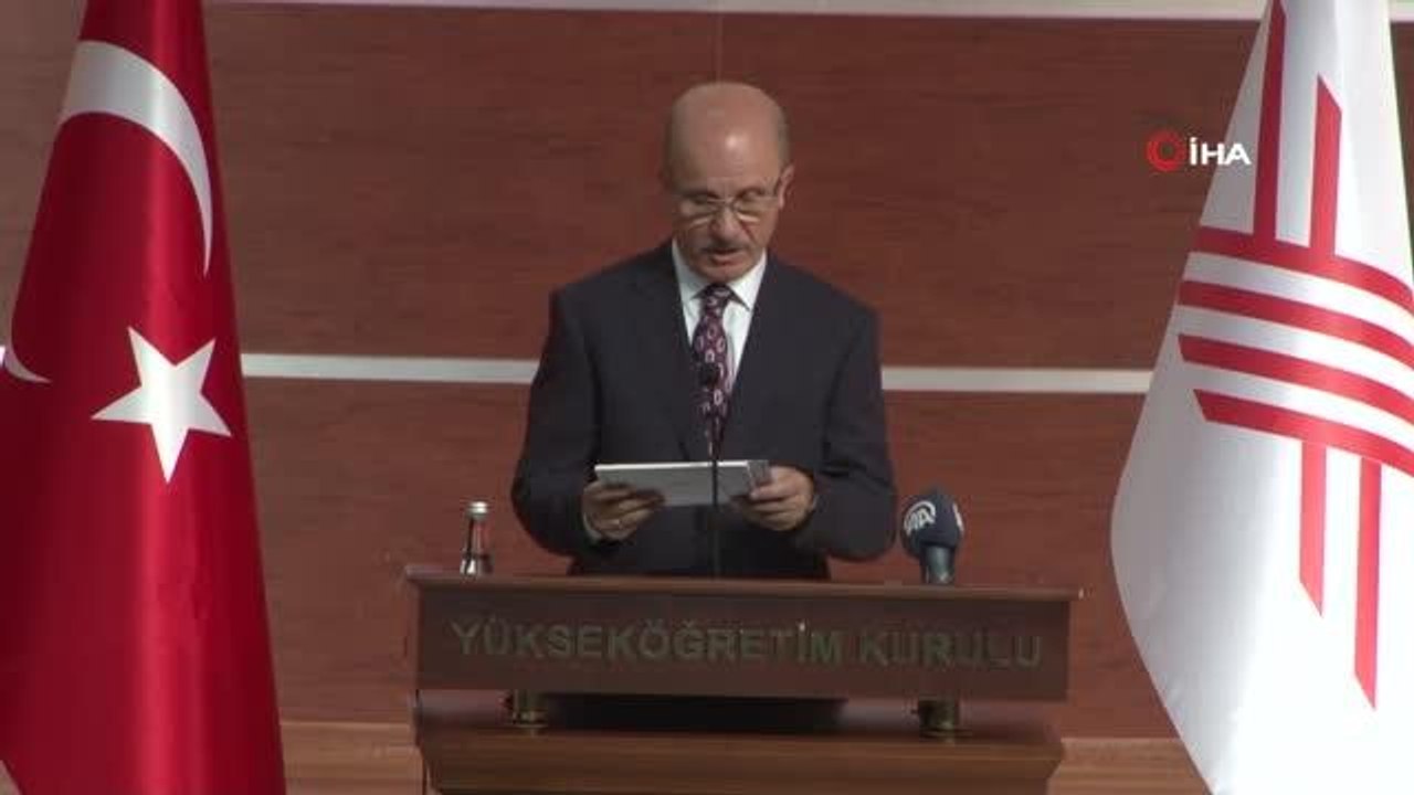 YÖK Başkanı Özvar: "Salgının gelişme seyri ve ilgili kurum ve kuruluşların uyarıları da dikkate alınarak üniversitelerde örgün eğitim yüz yüze...