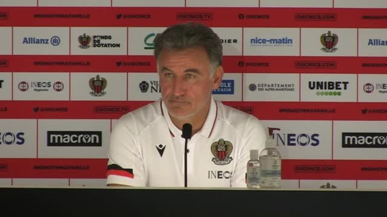 Incidents Nice-OM - Galtier : "J'ai apprécié le comportement de mes joueurs"