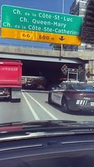 Un camion en feu provoque un embouteillage sur Décarie