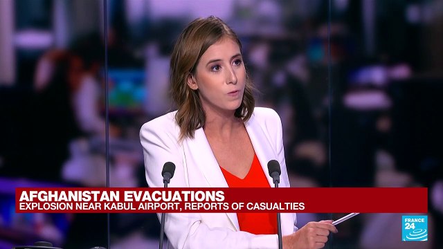 Kabul airport blast kills at least 13, including children, Taliban official says