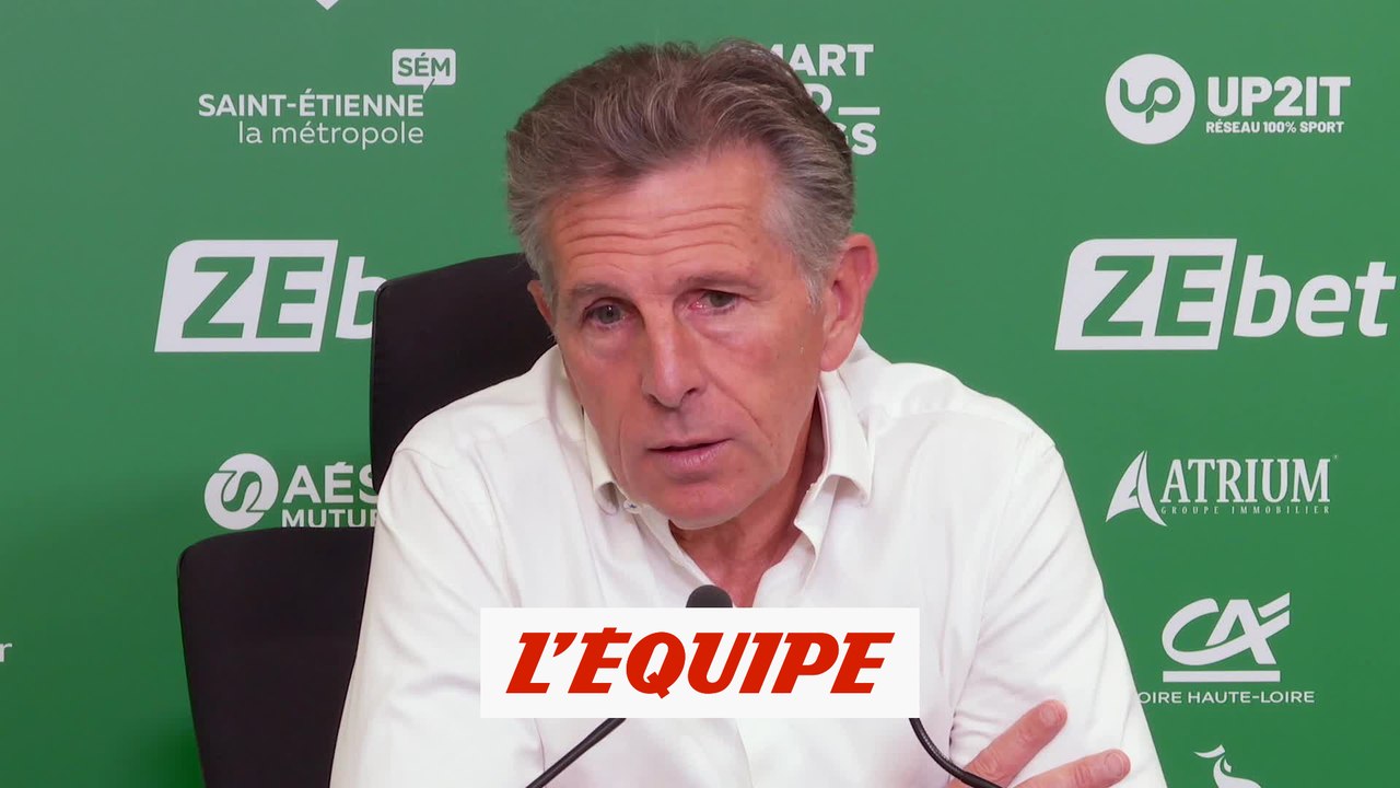 Puel : «Elever notre niveau de jeu» - Foot - L1 - St-Etienne