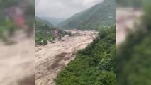 Son Dakika | KASTAMONU - Bozkurt'ta yaşanan sel felaketi sırasında çekilen yeni görüntüler ortaya çıktı