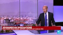 Pentagon confirms 'casualties' in Kabul airport bombing