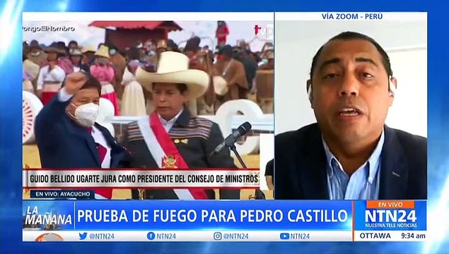 Pedro Castillo busca en el Congreso voto de confianza a su gabinete