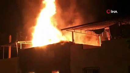 İtfaiye çavuşunun meslek aşkı: Düğünden çıkıp takım elbiseyle yangına koştu