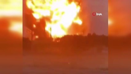 Son dakika: Kazakistan'da askeri depodaki yangın patlamaya neden oldu