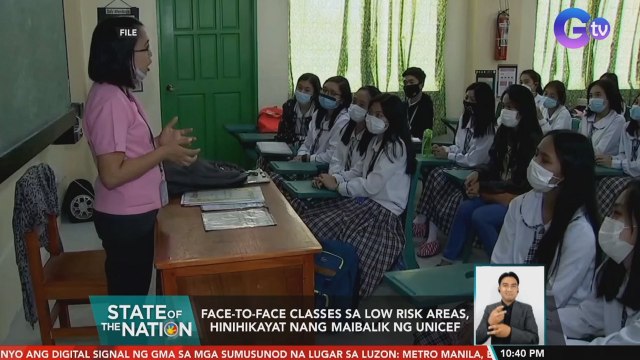 Filipino kids missing education opportunities amid school closure, says UNICEF | SONA