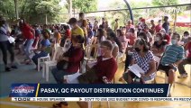 Pasay and QC payout distribution continues; 3 kidnap suspects arrested in Pasay City; Paniqui, Tarlac RTC finds former cop Nuezca guilty on 2 counts of murder