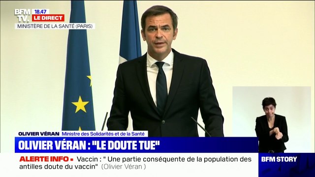 Olivier Véran rappelle l'importance fondamentale de vacciner les femmes enceintes