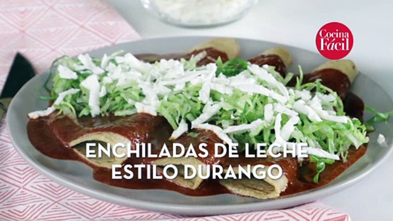 Enchiladas de leche estilo Durango ‍ Vídeo Dailymotion
