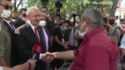 CHP Genel Başkanı Kemal Kılıçdaroğlu, ziyaretlerde bulundu