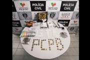 Polícia Civil prende suspeitos de tráfico de drogas e apreende 3 cães pit bull na região de Sousa