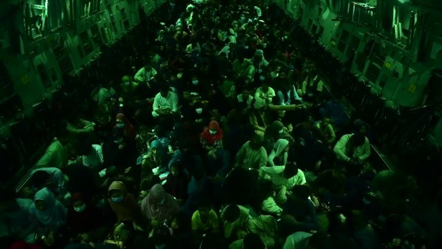 News • Evacuation Operations Continue at Hamid Karzai International Airport Afghanistan